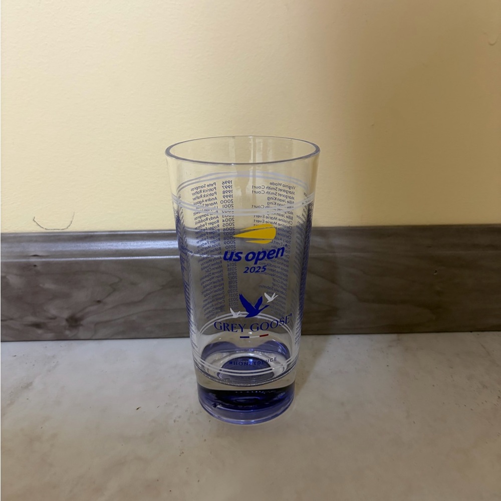 2025 US Open Honey Deuce Plastic Glass